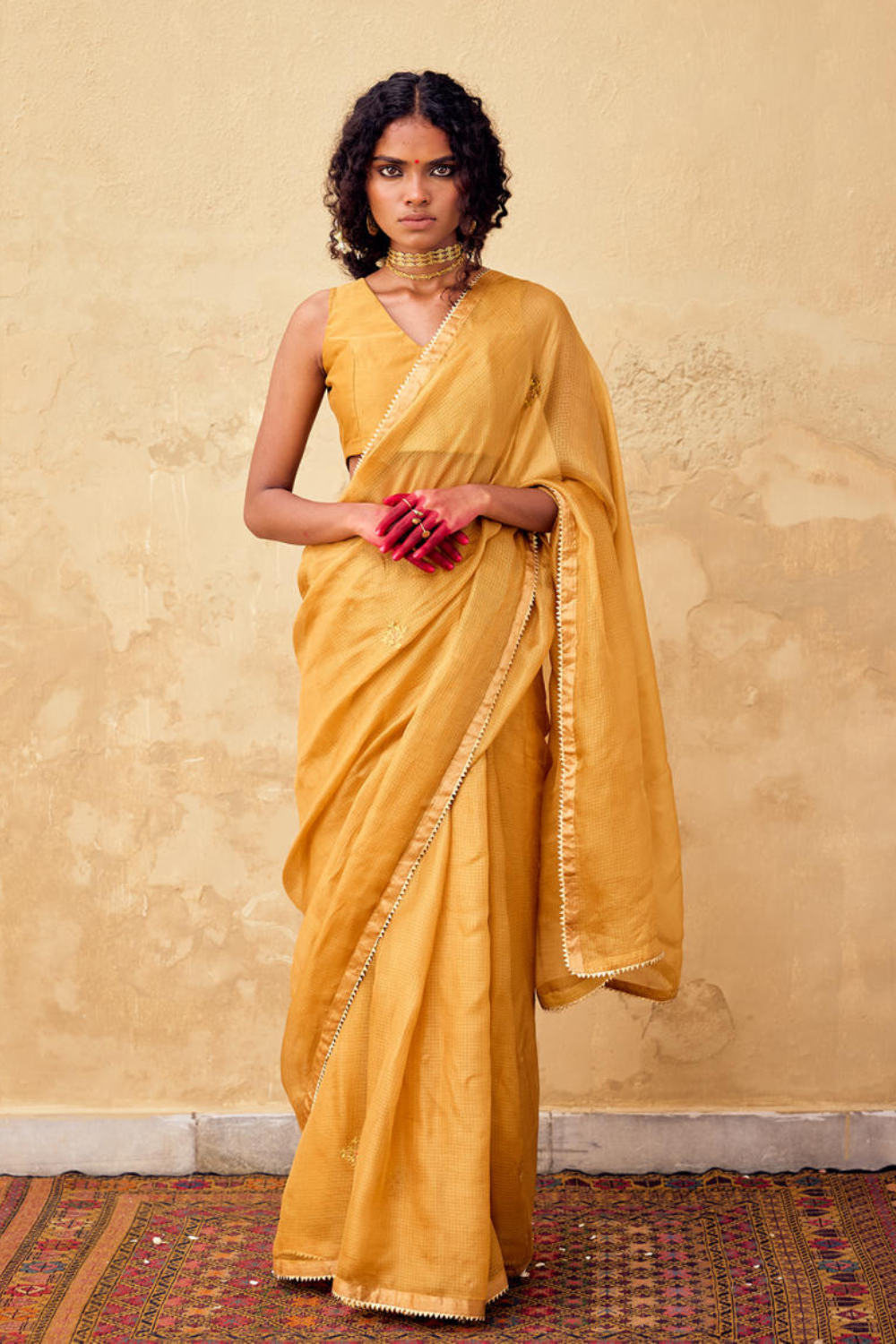 Dhoop Saree with Blouse piece
