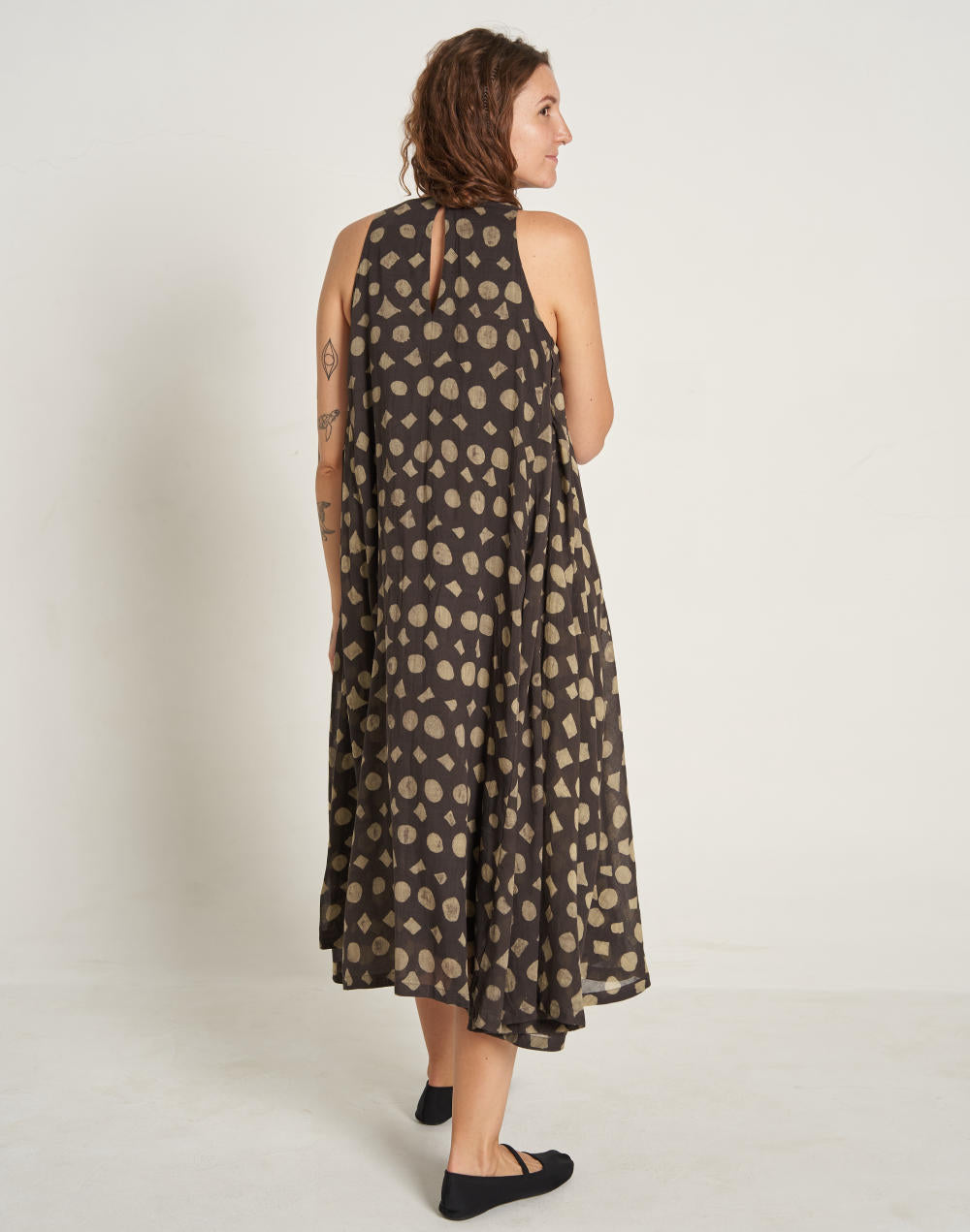 Doodle Polka Holiday Dress