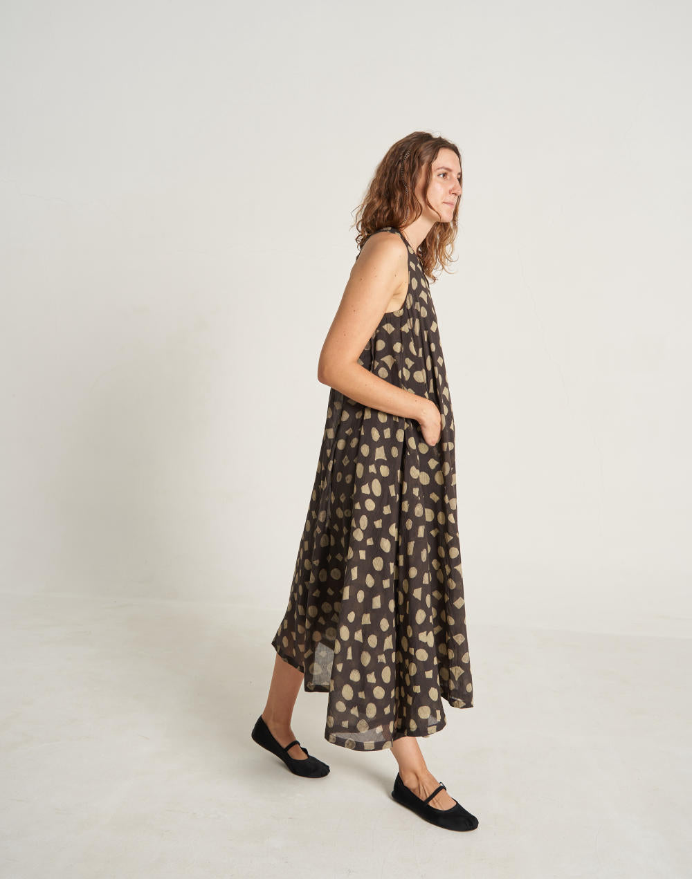 Doodle Polka Holiday Dress