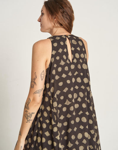 Doodle Polka Holiday Dress