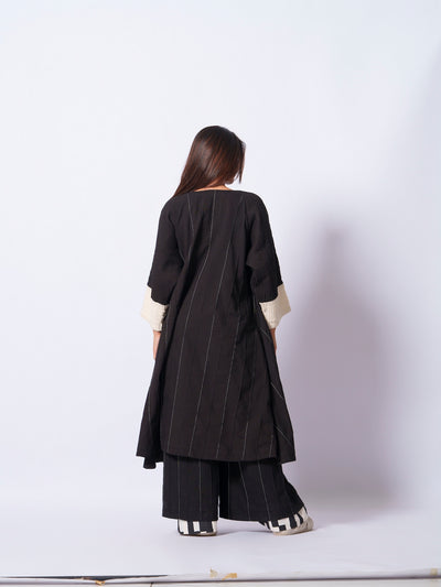 Dune Pants-Black + Natural