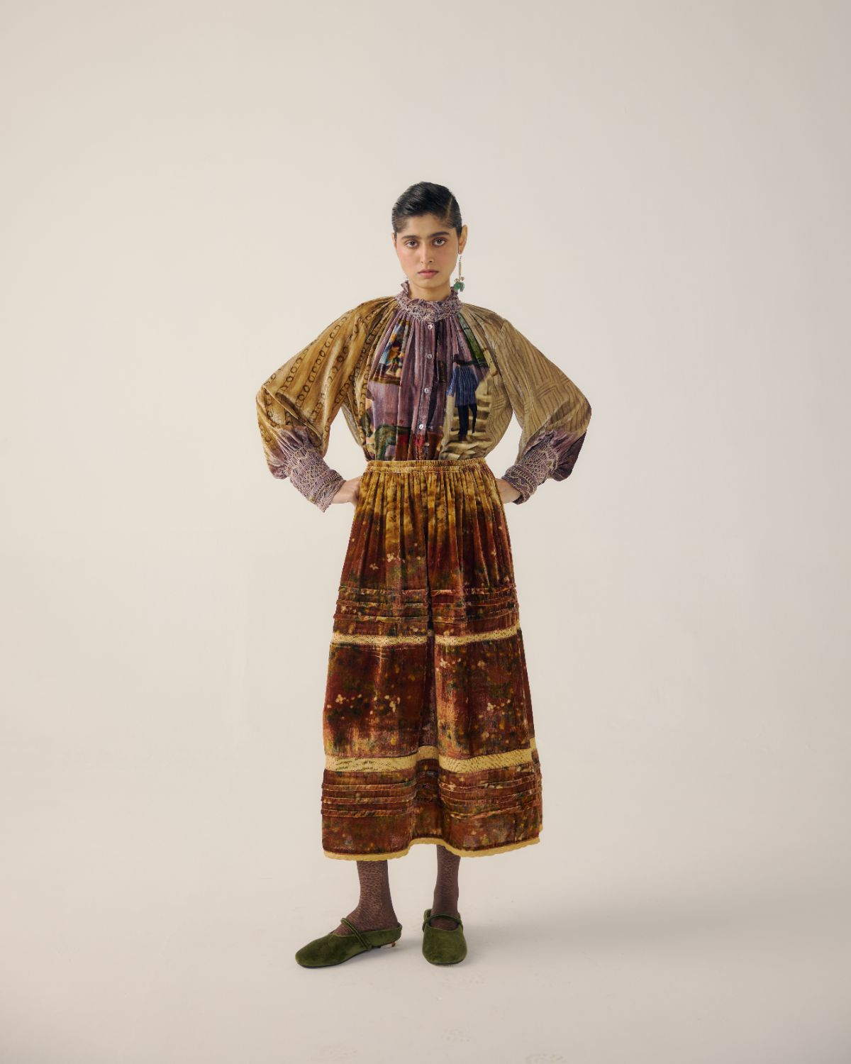 EMILY SKIRT-Rust Land