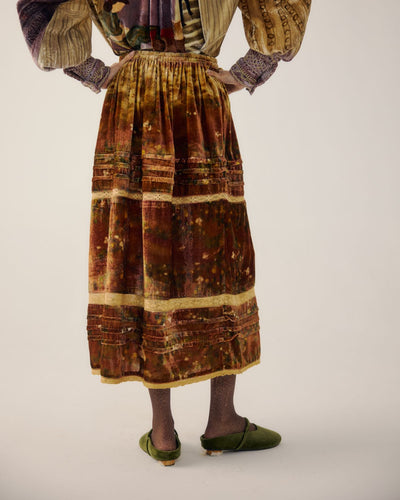 EMILY SKIRT-Rust Land