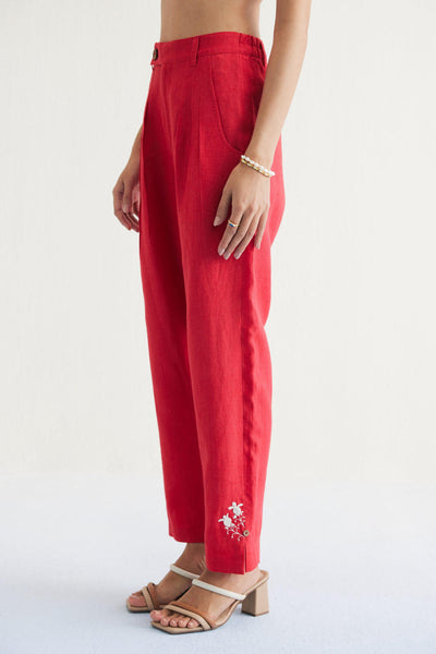 Ebb & Flow Sunset Linen Trousers