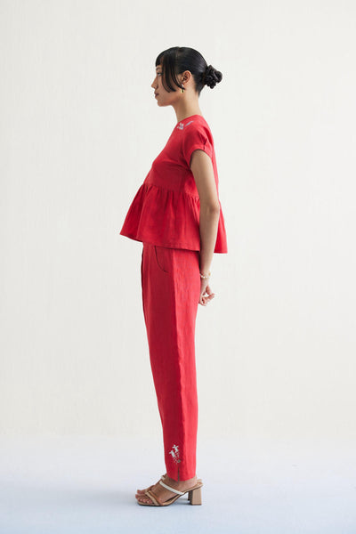Ebb & Flow Sunset Linen Trousers