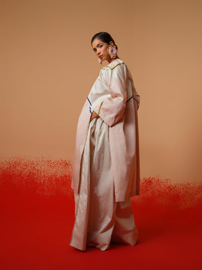 Echo Tunic (Pink + Grey + Blue + Moss Green)-Ech/Ec/Tu/PiGrMg