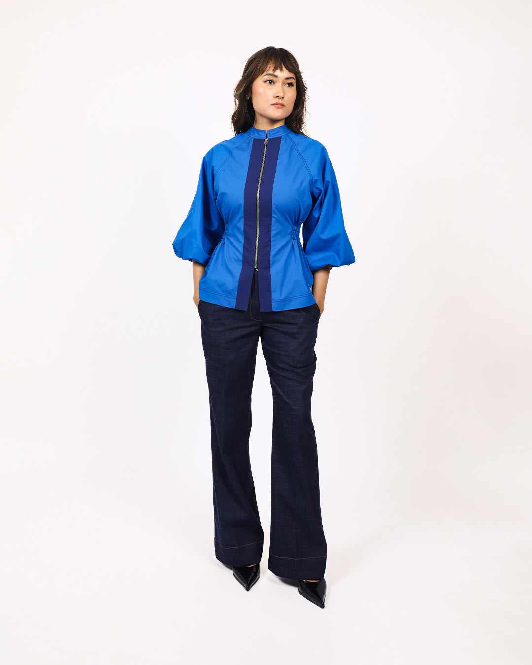 Lana Top-E.Blue & Navy