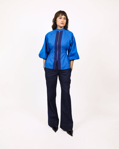 Lana Top-E.Blue & Navy