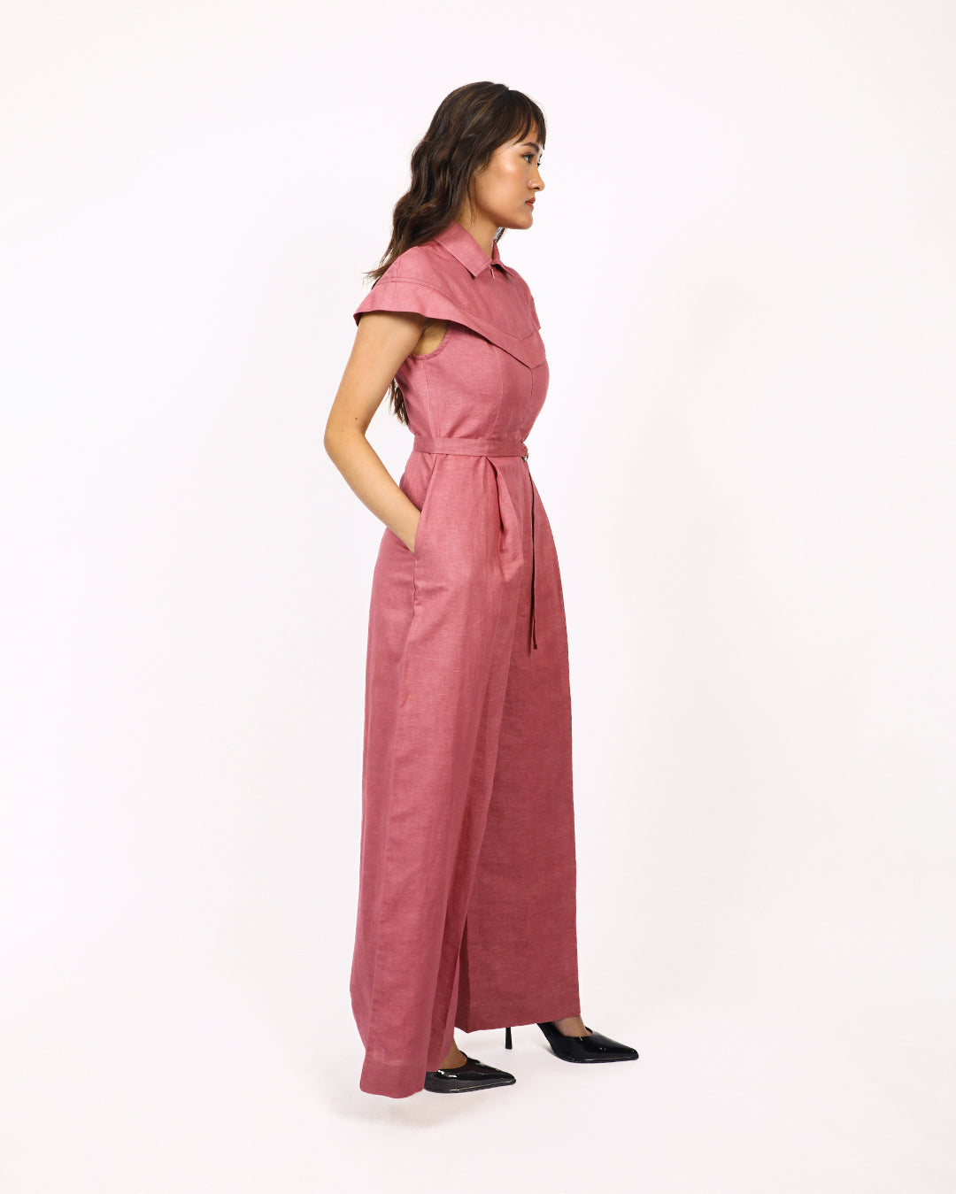 Sophie cape jumpsuit