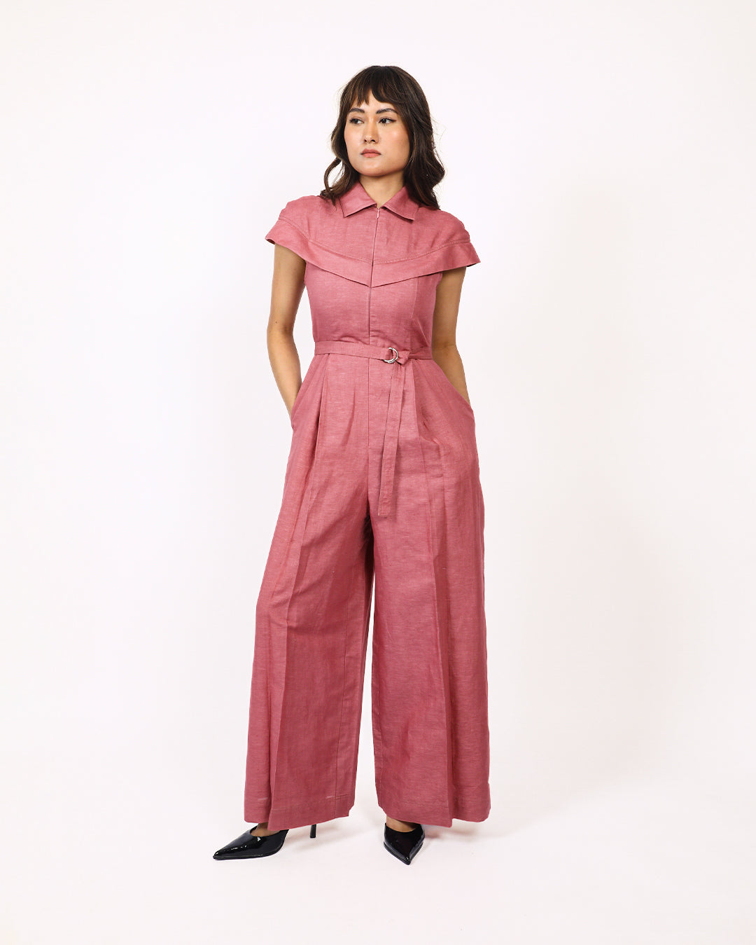 Sophie cape jumpsuit