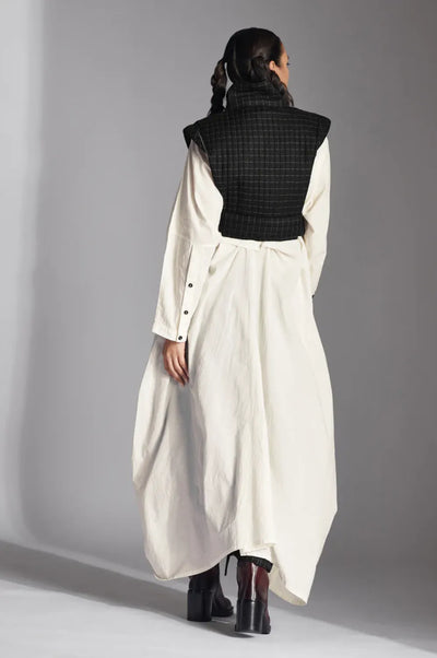 Eira Jacket-Black/ White Checks