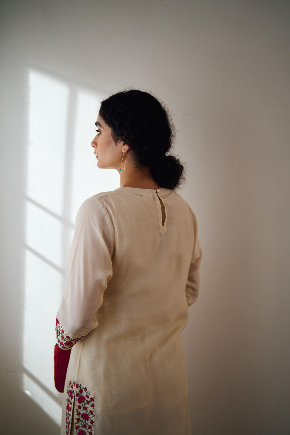 Elle ivory kurta set