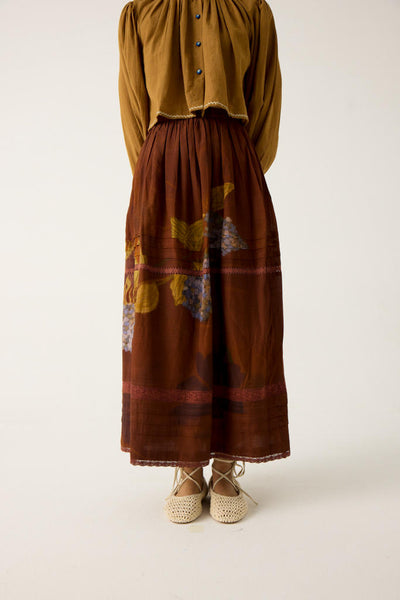 ELSA SET-KHAKI + FOLIAGE(ELSA TOP+EMILY SKIRT)