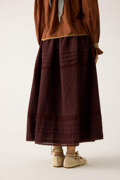 ELSA SET-RUST (ELSA TOP+ EMILY SKIRT)