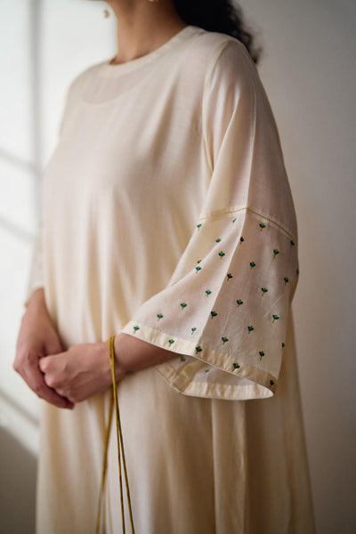 Fleur ivory kurta set