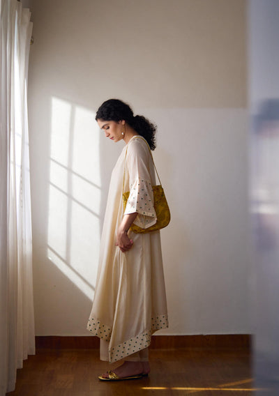 Fleur ivory kurta set
