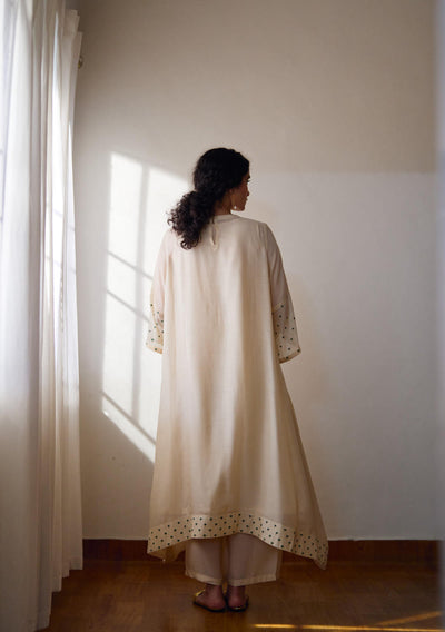 Fleur ivory kurta set