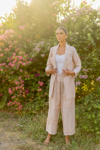 FLORA BLAZER-BEIGE