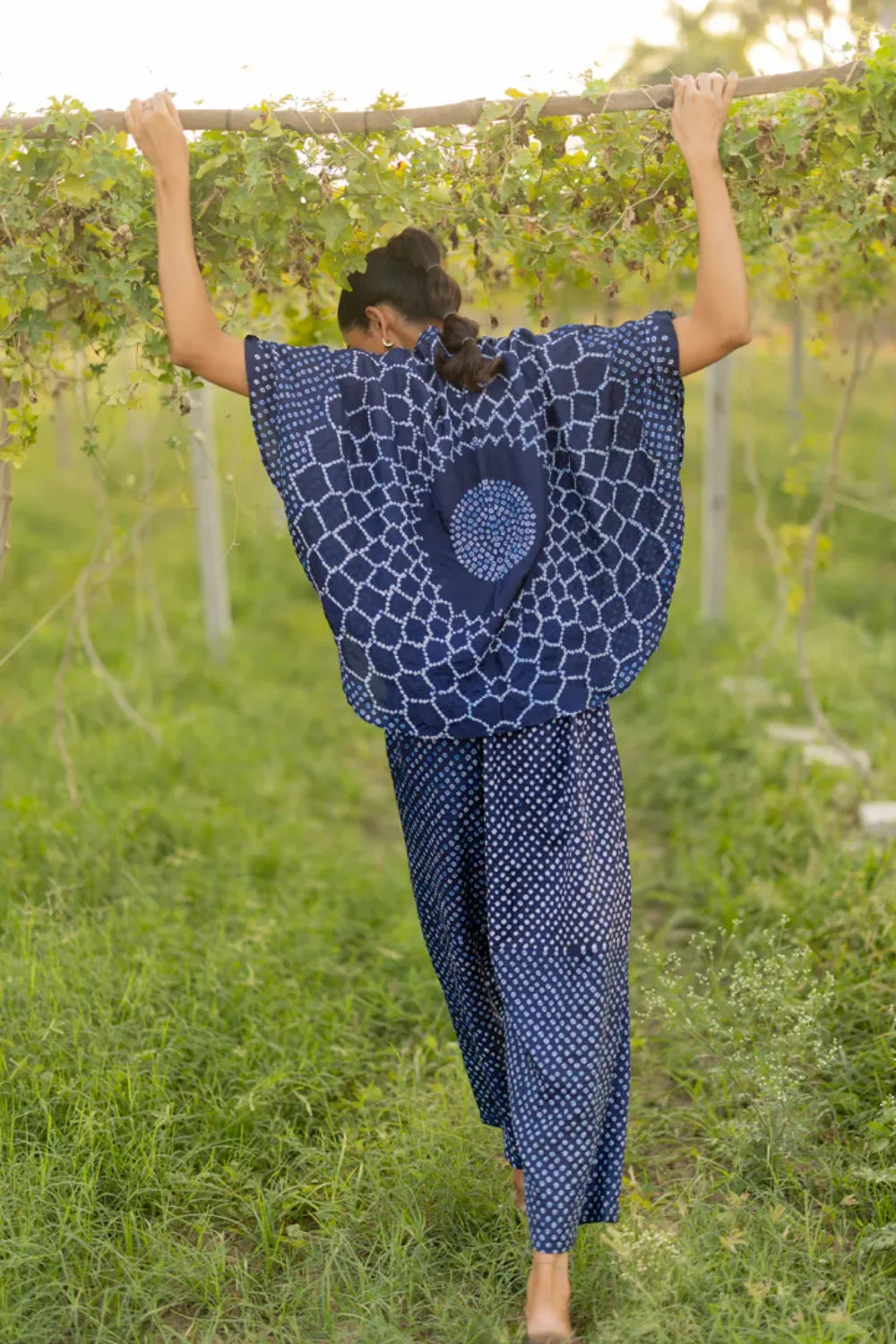 FLORA SHORT M KAF SHIRT-INDIGO