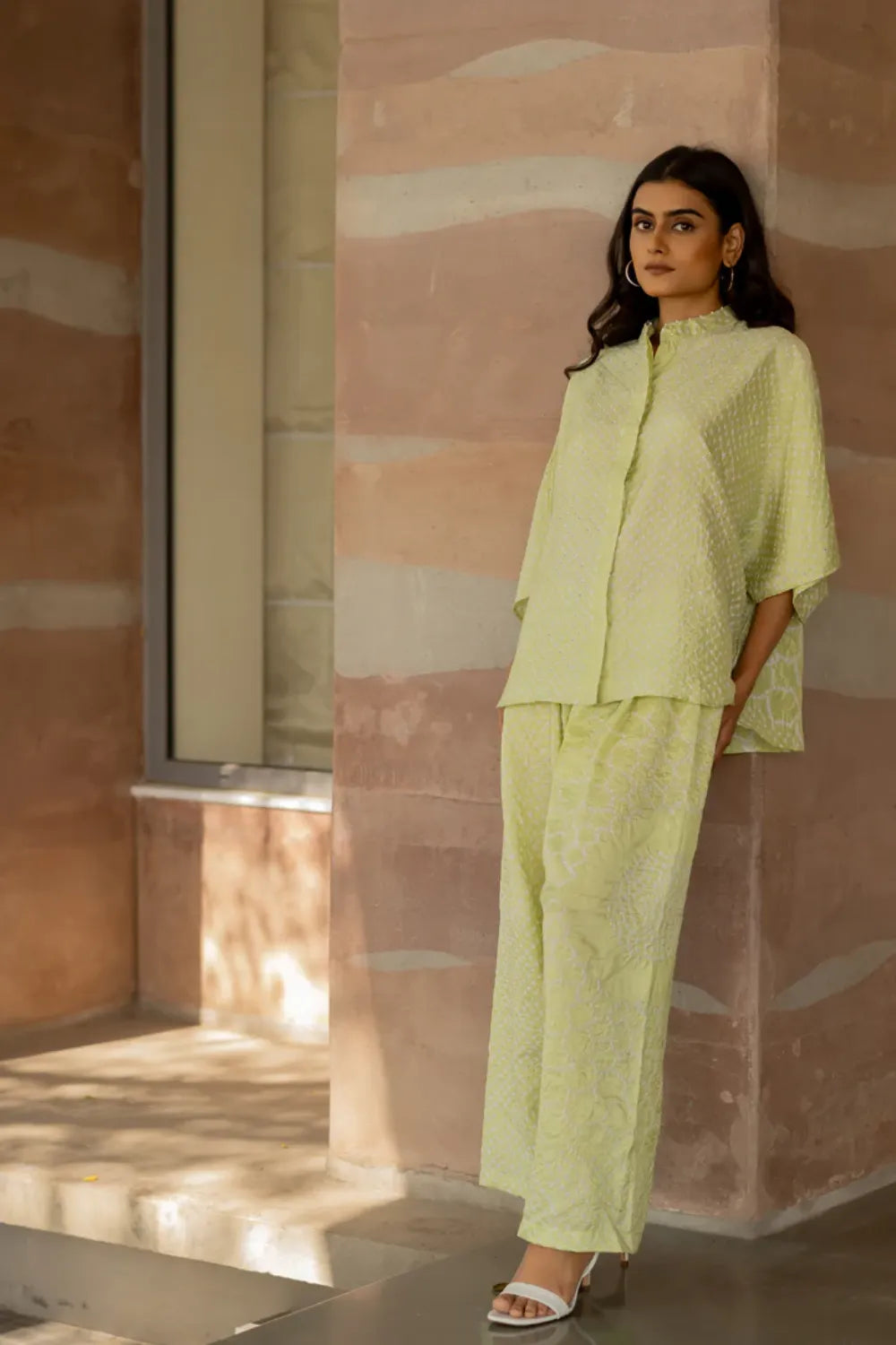 FLORA SHORT M KAF SHIRT-MINT GREEN