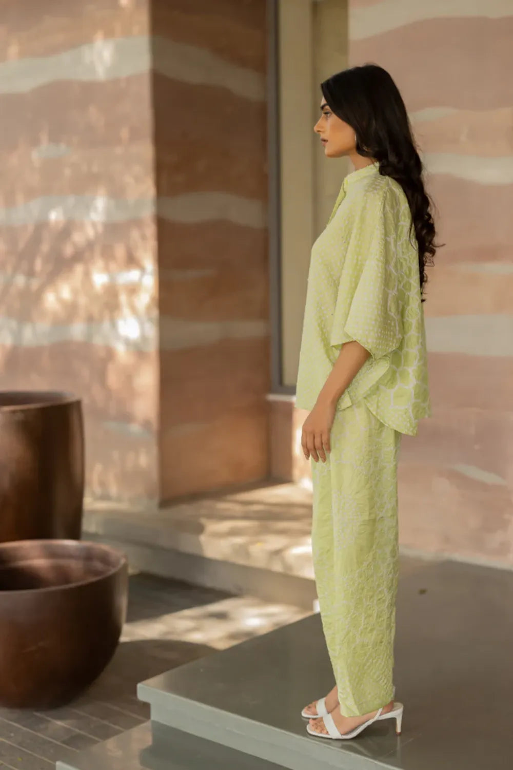 FLORA SHORT M KAF SHIRT-MINT GREEN