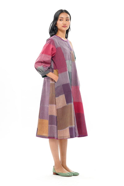 FUJI CLASSIC PANELLED DRESS