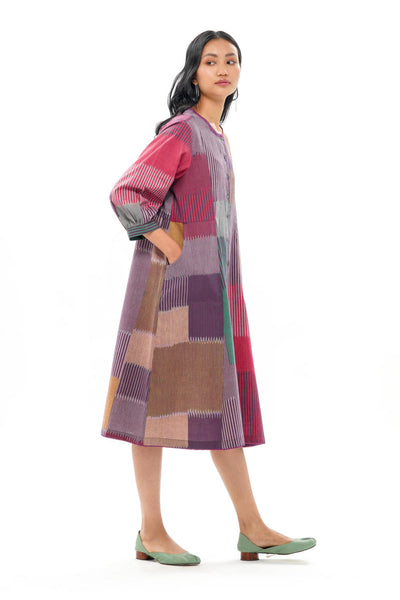 FUJI CLASSIC PANELLED DRESS