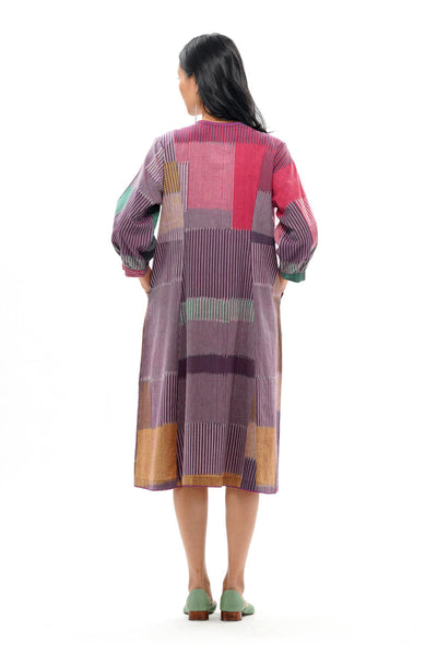 FUJI CLASSIC PANELLED DRESS