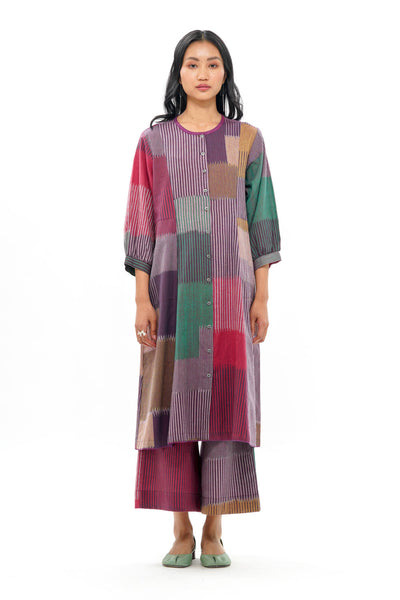 FUJI CLASSIC PANELLED DRESS