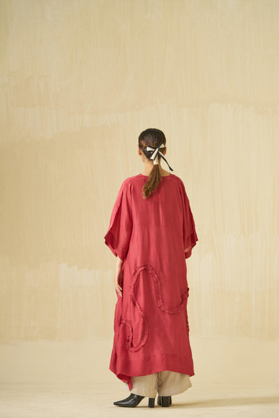 Flamingo Tunic - Hibiscus Red