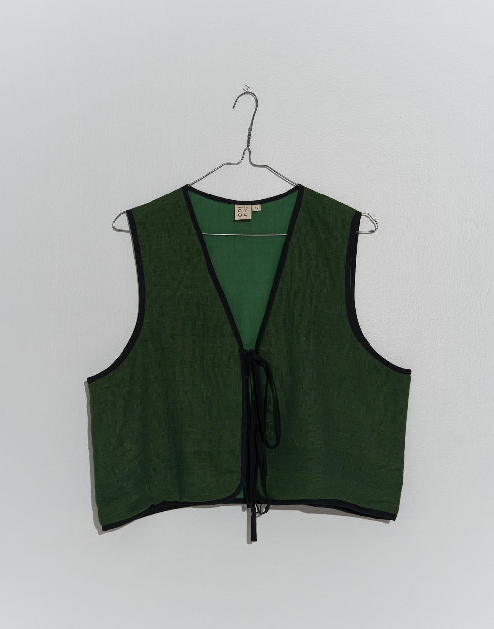 Forest green vest