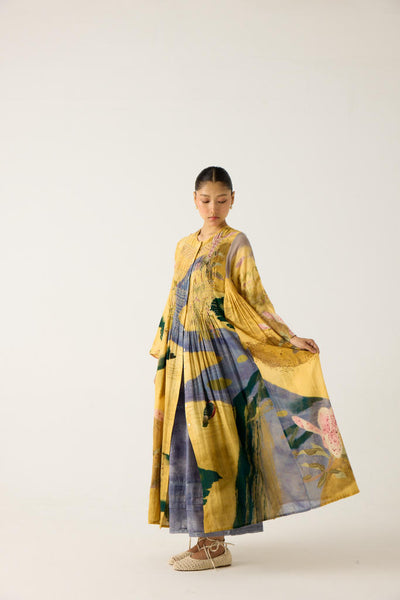 FRIDA SET- WALLFLOWER+INDIGO (FRIDA DRESS+EMILY SKIRT)