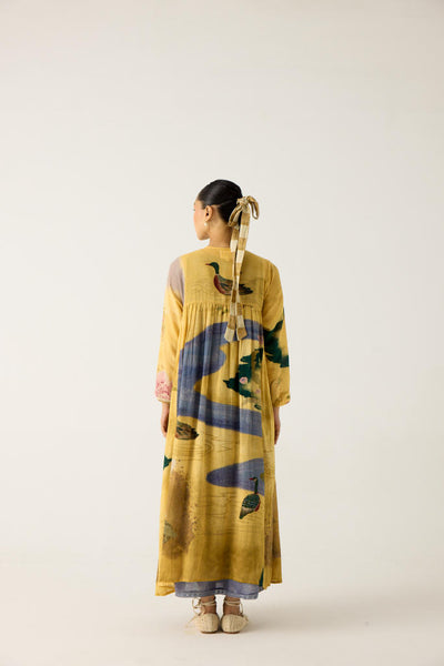 FRIDA SET- WALLFLOWER+INDIGO (FRIDA DRESS+EMILY SKIRT)