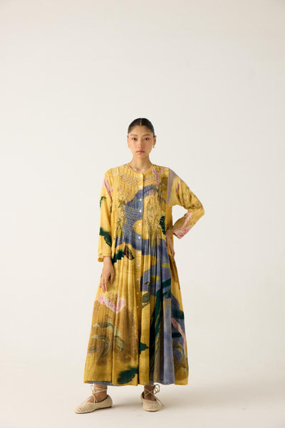 FRIDA SET- WALLFLOWER+INDIGO (FRIDA DRESS+EMILY SKIRT)