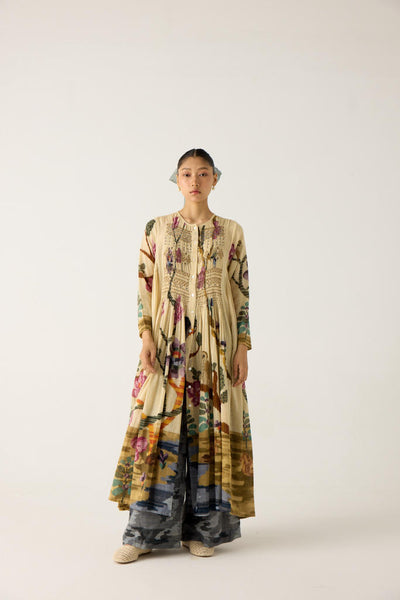 FRIDA SET- SAFARI (FRIDA DRESS+ CAMO PANTS)