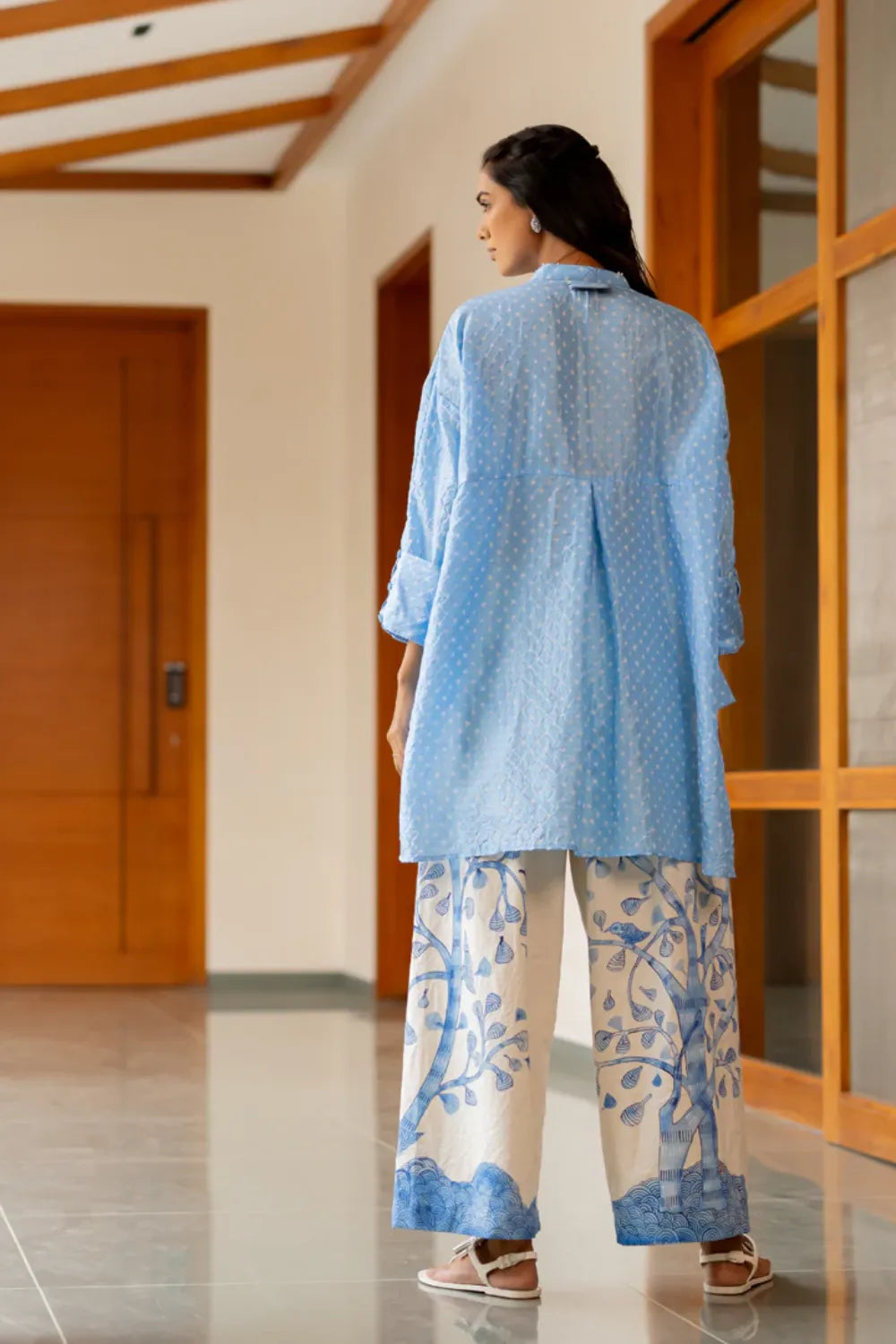 GOND PANTS-BLUE