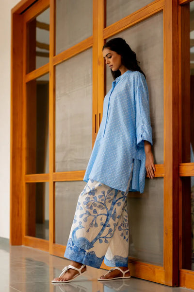 GOND PANTS-BLUE