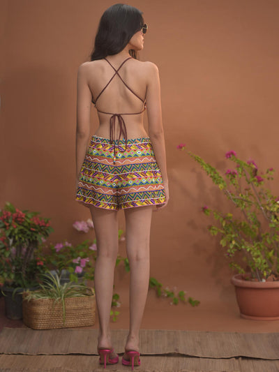 Marrakesh Embriodered Gypsy Shorts