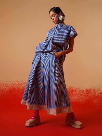 Gale Skirt (Pink + Blue)-Ech/Ga/Bo/PiBl