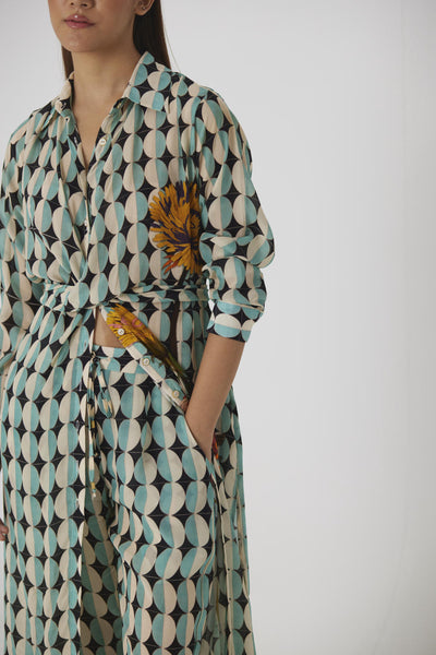 GIFU WRAP KURTA SET