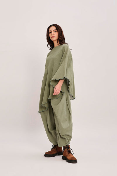 Green Baggy Pants