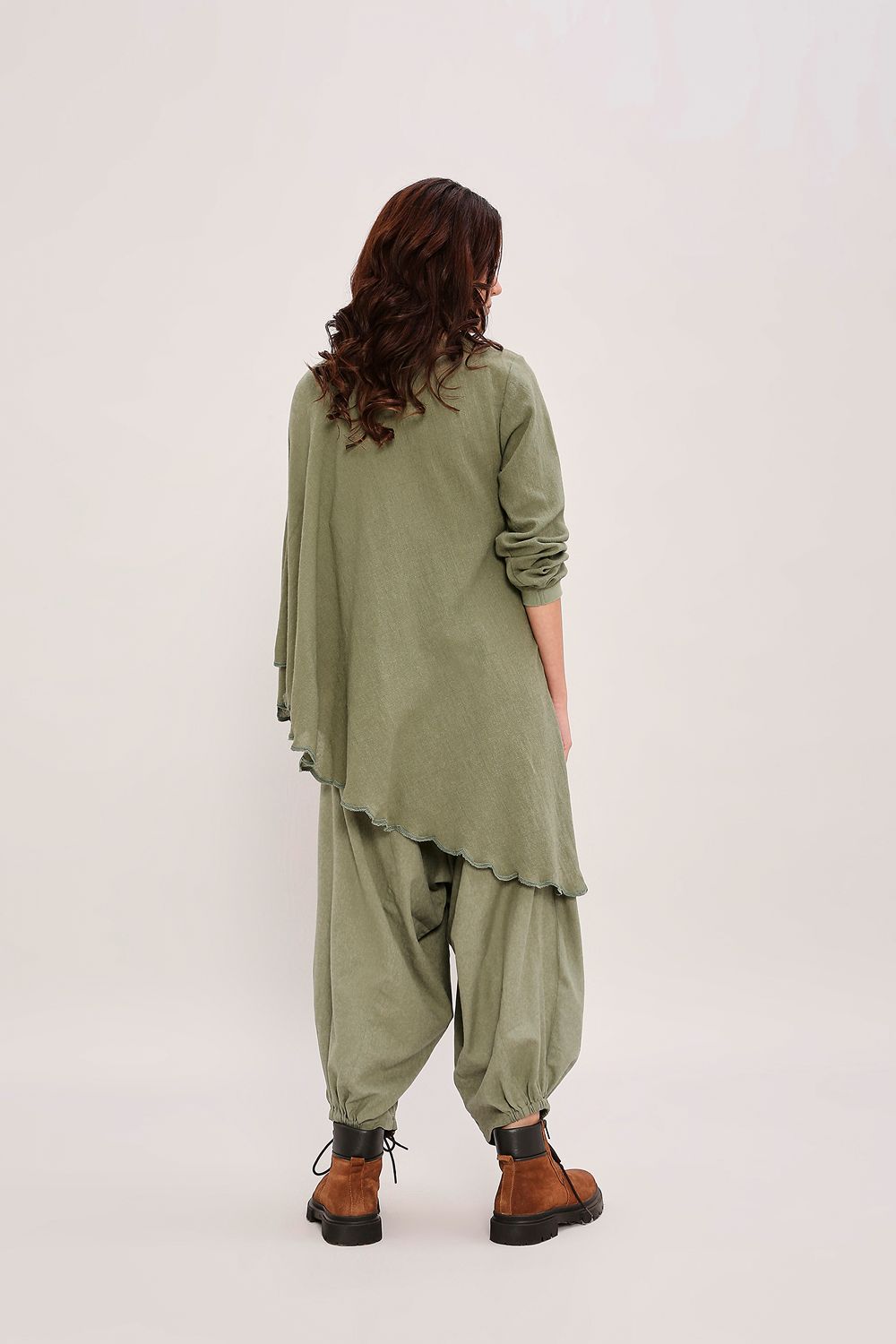 Green Baggy Pants