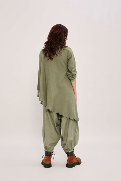 Green Baggy Pants