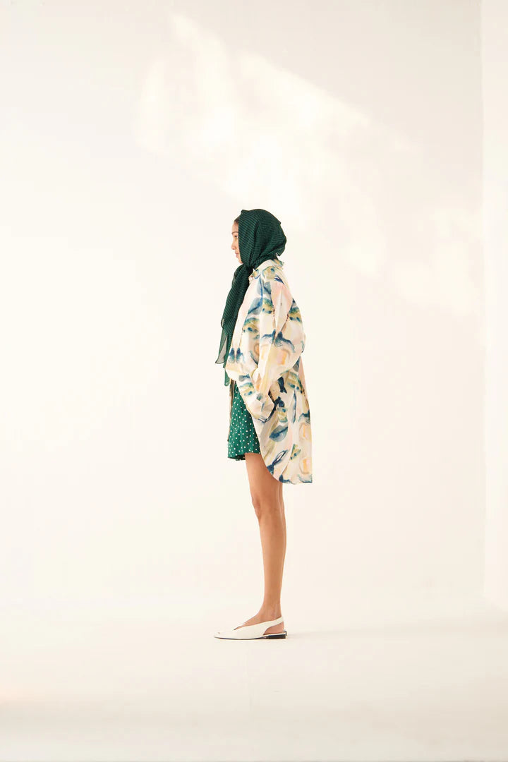 Green Sundae Polka Shorts