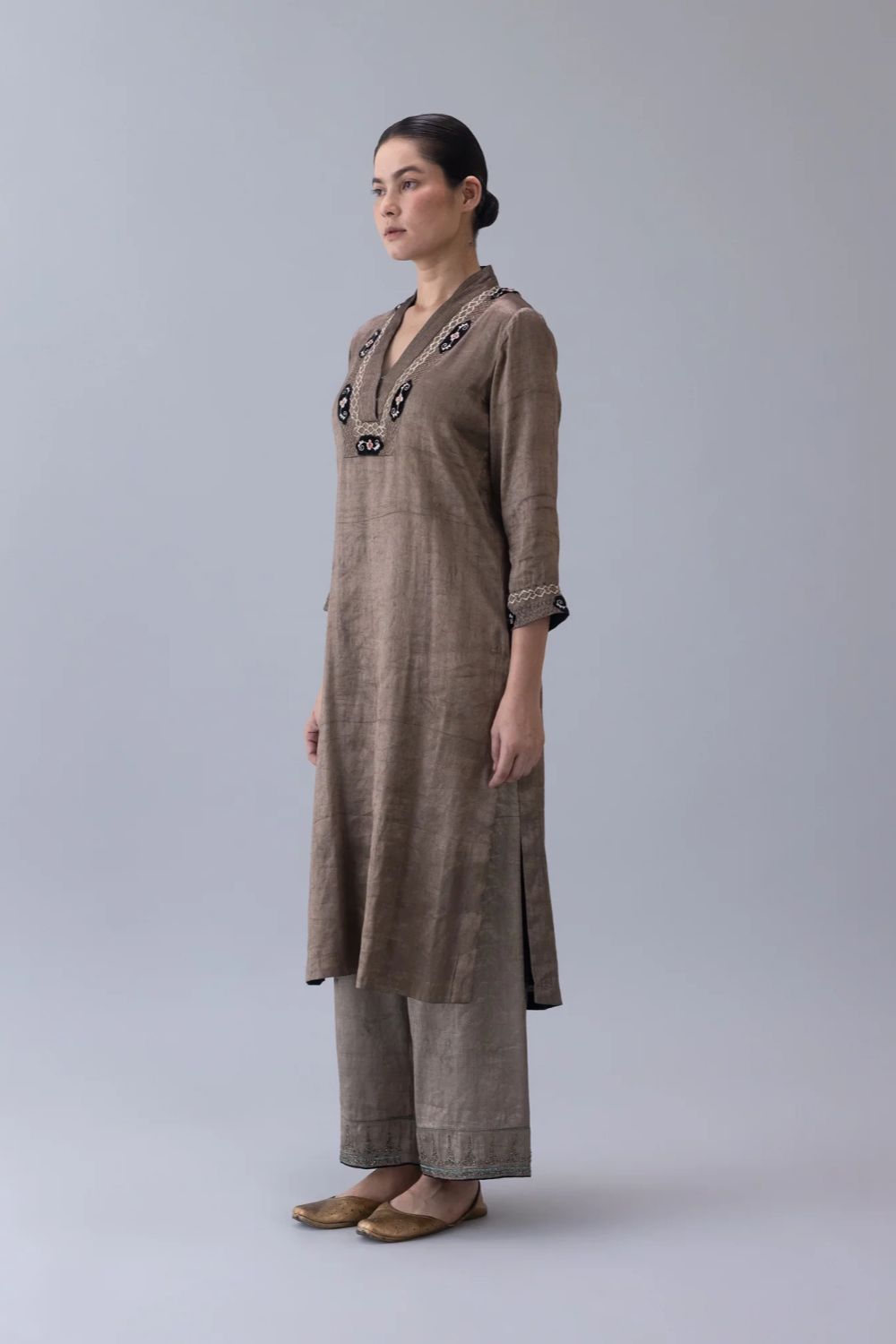 Gyatso Kurta-Metallic
