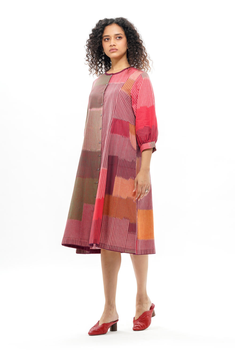HARU CLASSIC PANELLED DRESS