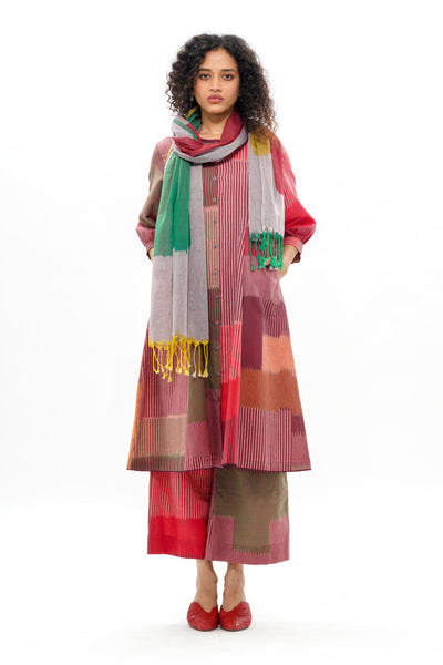 HARU CLASSIC PANELLED DRESS