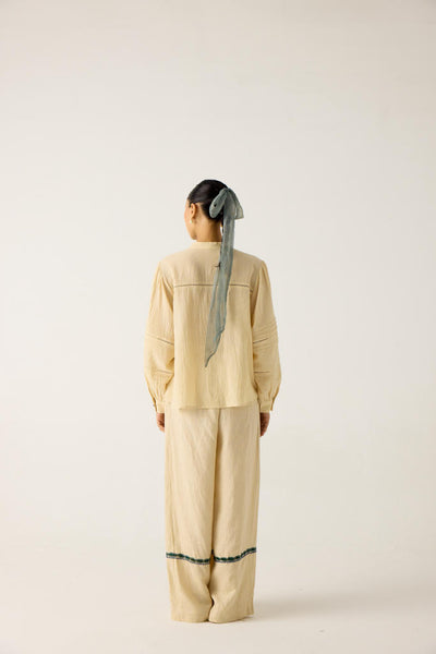 HAZEL TOP-IVORY EMBROIDERY