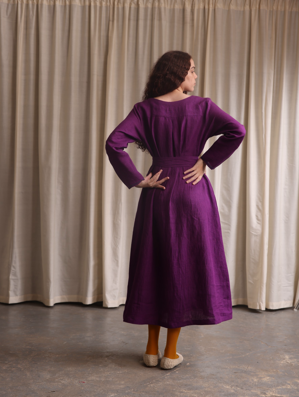 Helena - Grape Dress