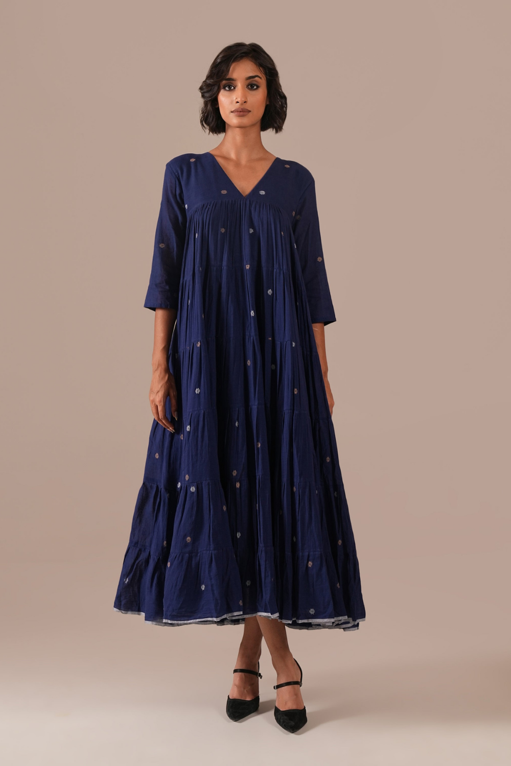 INDIGO ECHO DRESS